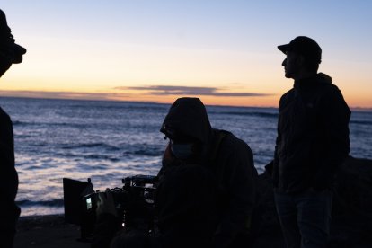El rodaje de Amanece comenzó, precisamente, con un amanecer el lunes en Los Escullos.