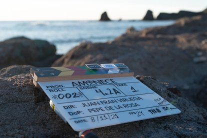 La claqueta da fe del rodaje.