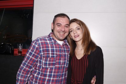 Cristina y Jose Gabriel en los festejos de su municipio