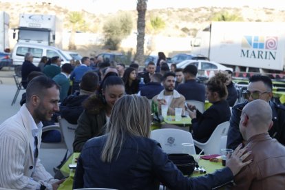 Ambiente de feria en Cuevas del Almanzora