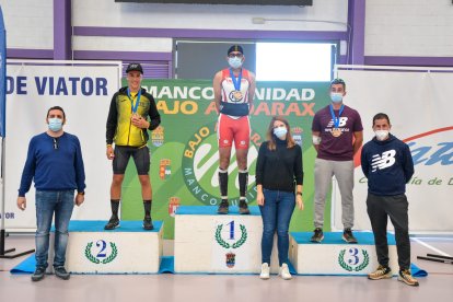 Entrega de premios en una de las categorías.