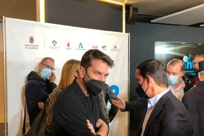 Arturo Valls junto a Javier A. García.