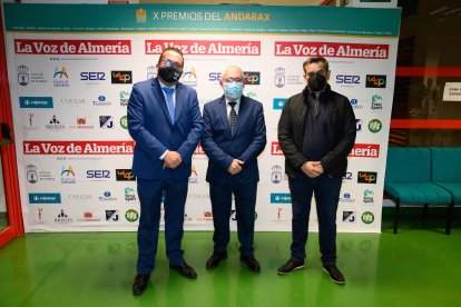 Juan José Romera, alcalde de Canjáyar y Miguel Ángel Vidaña, concejal de la localidad.