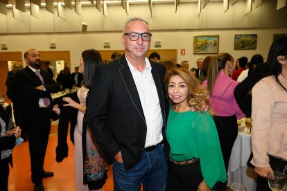 Paul Ruddle y Elisabet Rivera no se perdieron la celebración del gran día del Andarax.