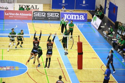 Teruel no tuvo opción a lo largo del partido.