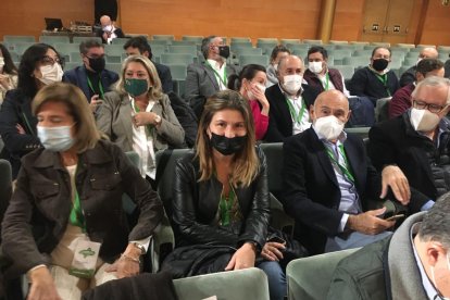 En el centro, Rosalía Espinosa, secretaria de la Unión Interparlamentaria.