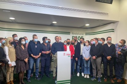 Juan Antonio Lorenzo, junto a Indalecio Gutiérrez, aboga por la unidad.