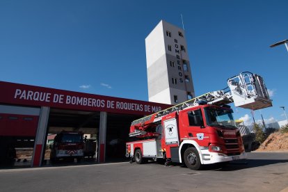 La parte teórica del curso tuvo lugar en el Parque de Bomberos de Roquetas de Mar.