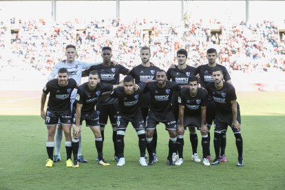El once del Huesca.