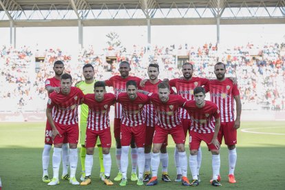 El once del Almería.