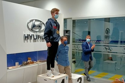 Cadete masculino: Rousseau Cañadas.