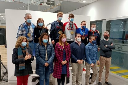 Relevos: Torres García-López Cruz, Latorre Morales-Martínez Sáez y Ruano García-Muresan.