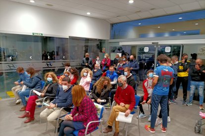 Gran ambiente antes de comenzar con la entrega de premios.