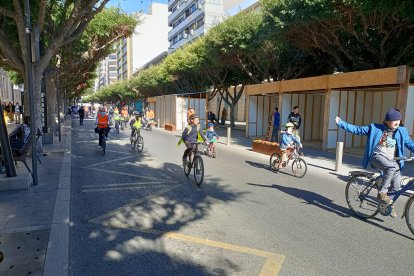 El Paseo de Almería ha sido un punto del paseo.