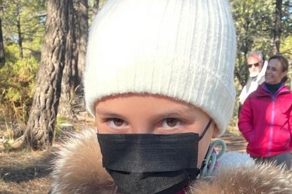 Otra muestra de que los más pequeños participan en actividades que respetan el medio ambiente. Foto de V.N.