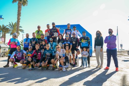 Primeros clasificados de la prueba.