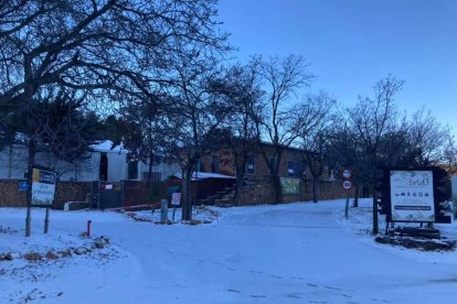 Así amanecía Las Menas de Serón. (Foto: Camping Las Menas de Serón).