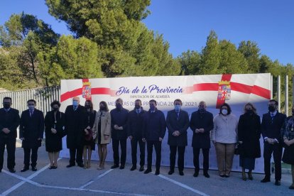 Equipo de Gobierno de Diputación con el alcalde de Purchena.