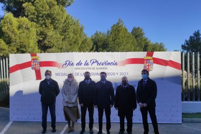 Los homenajeados con las Medallas de la Provincia de 2021.
