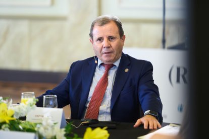 Jerónimo Parra, presidente de la Cámara de Comercio de Almería.