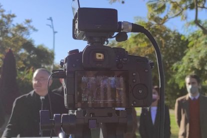 El obispo de la Diócesis, Antonio Gómez Cantero.