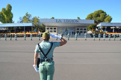 El Grupo de Artillería de La Legión conmemora el día de Santa Bárbara.