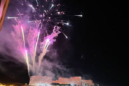 Espectáculo pirotécnico en Torrecárdenas. Foto: Carlos A. Ferreras