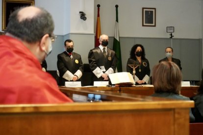 Acto solemne en el Palacio de Justicia
