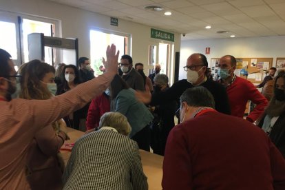 Zona de acreditaciones.