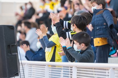 Disfrutando de la carrera de Navidad 2021