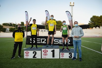 Joseph David Linthorst ganador en la categoría Sub14, seguido de Adam Kaoua y Álvaro Belzunces Mateo