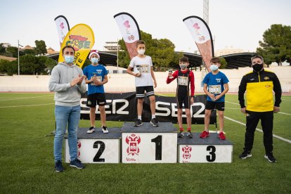 Los ganadores en la categoría Sub 10