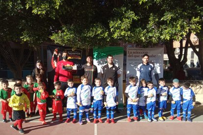 Los equipos de Pavía y La Mojonera.