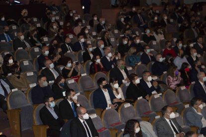 Las medidas de seguridad y el distanciamiento entre los participantes primó en la gala.