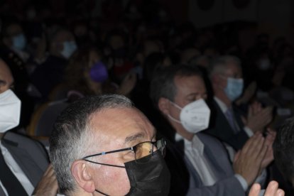 El obispo de Almería también estuvo presente en los premios e incluso entregó uno de ellos.