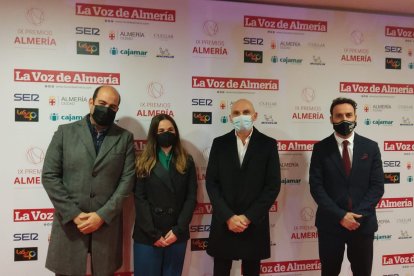 Pepe González, Laura Martínez y Ricardo Céspedes.