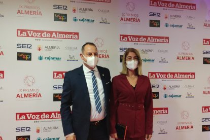 David Domínguez y Ana Alonso.