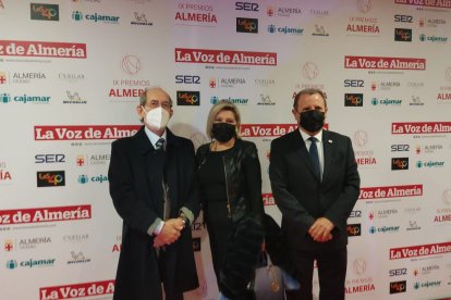 Ramón Fernández, Mari Carmen Pastor y Jerónimo Parra.