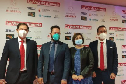 Juan Carlos Cuenca, Antonio Ruiz, Pilar Espejo y Borja del Hoyo.