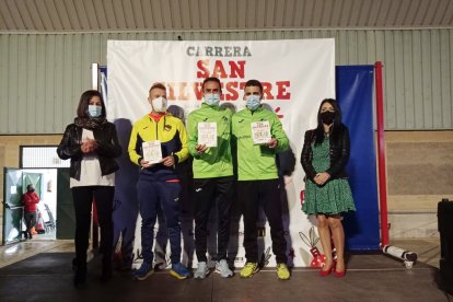 Podio absoluto masculino-