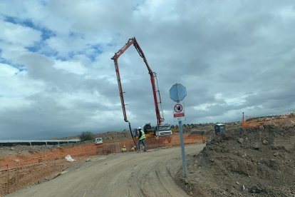 Níjar-Río Andarax, con trabajos en marcha.