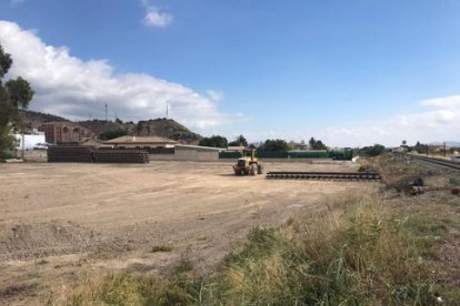 Obras en territorio murciano.