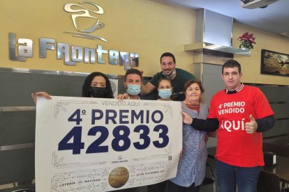 Parte de un cuarto premio ha tocado en Carboneras.