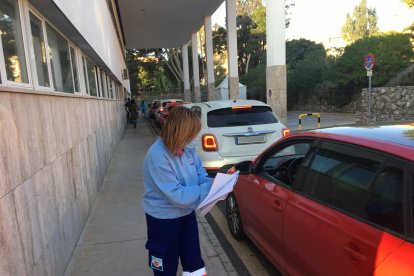 Autocovid en la Bola Azul.