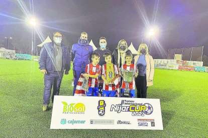 El Atlético de Madrid fue el mejor en prebenjamines.
