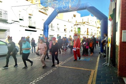 Corriendo o caminando por pura solidaridad.