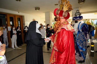 En la Residencia Santa Teresa Jornet.