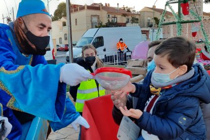 Cabalgata de Reyes en Huércal de Almería.