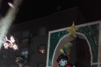 Cabalgata de los Reyes Magos a su paso por Gádor.