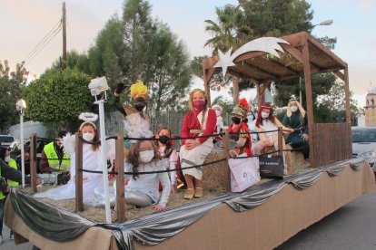 LA cabalgata veratense partió a las seis de la tarde.